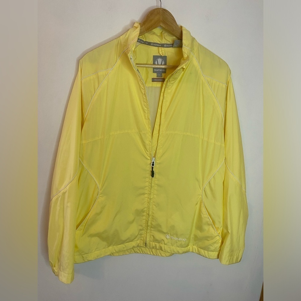 Sunice Weather Yellow Windbreaker
